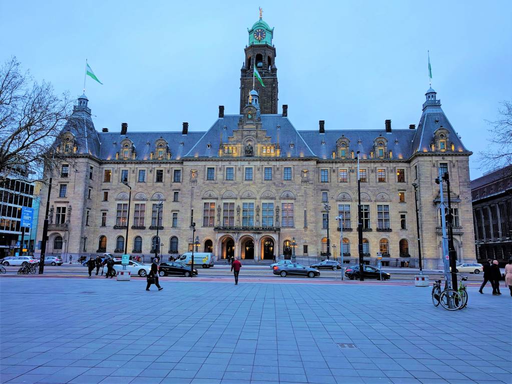 city hall stadhuis rotterdam coolsingel architecture