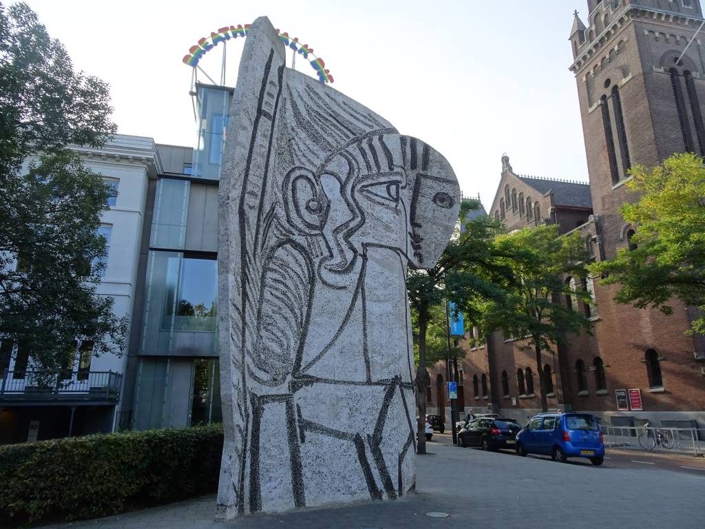 sylvette david pablo picasso carl nesjar street art rotterdam